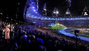 LONDON ENGLAND JULY 27 Queen Elizabeth II makes a speech during the Opening Ceremony of the London 2012 Olympic Games at the Olympic Stadium on July 27 2012 in London England. WPA Pool Getty Images 300x174 LONDON, ENGLAND   JULY 27  Queen Elizabeth II makes a speech during the Opening Ceremony of the London 2012 Olympic Games at the Olympic Stadium on July 27, 2012 in London, England. (WPA Pool, Getty Images)
