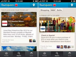 foursquare promoted updates ads the standard miami old navy location place 300x224 foursquare promoted updates ads the standard miami old navy location place