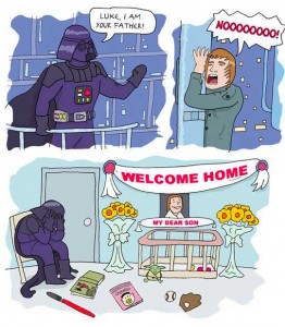luke i am your father no welcome home my dear son star wars empire strikes back luke i am your father no welcome home my dear son star wars empire strikes back 262x300 luke i am your father no welcome home my dear son star wars empire strikes back