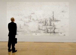 Work by Paul Noble Photograph Jonathan HordleRex Features nobson newtown illustration turner prize tate 300x218 Work by Paul Noble Photograph  Jonathan HordleRex Features nobson newtown illustration turner prize tate
